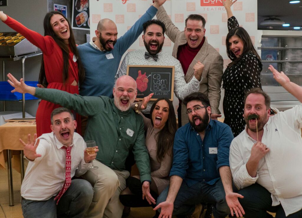 Cena de navidad Calambur Teatro 12