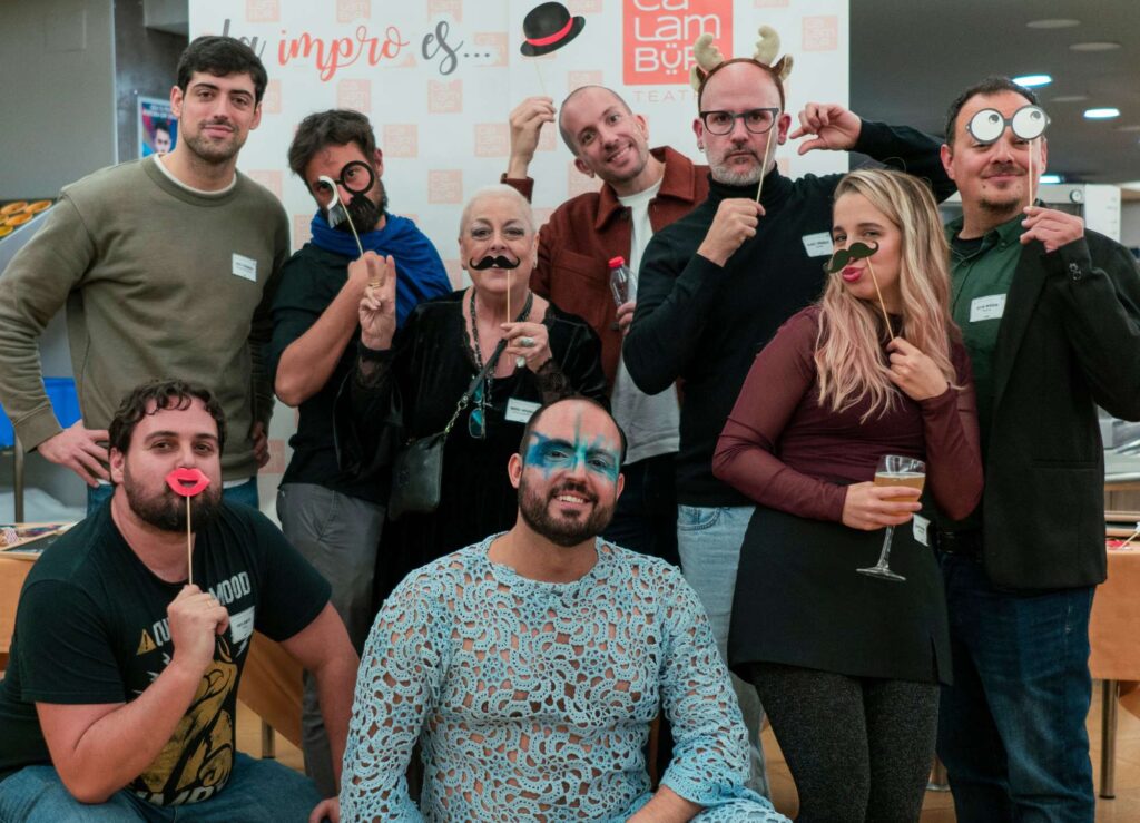 Cena de navidad Calambur Teatro 19