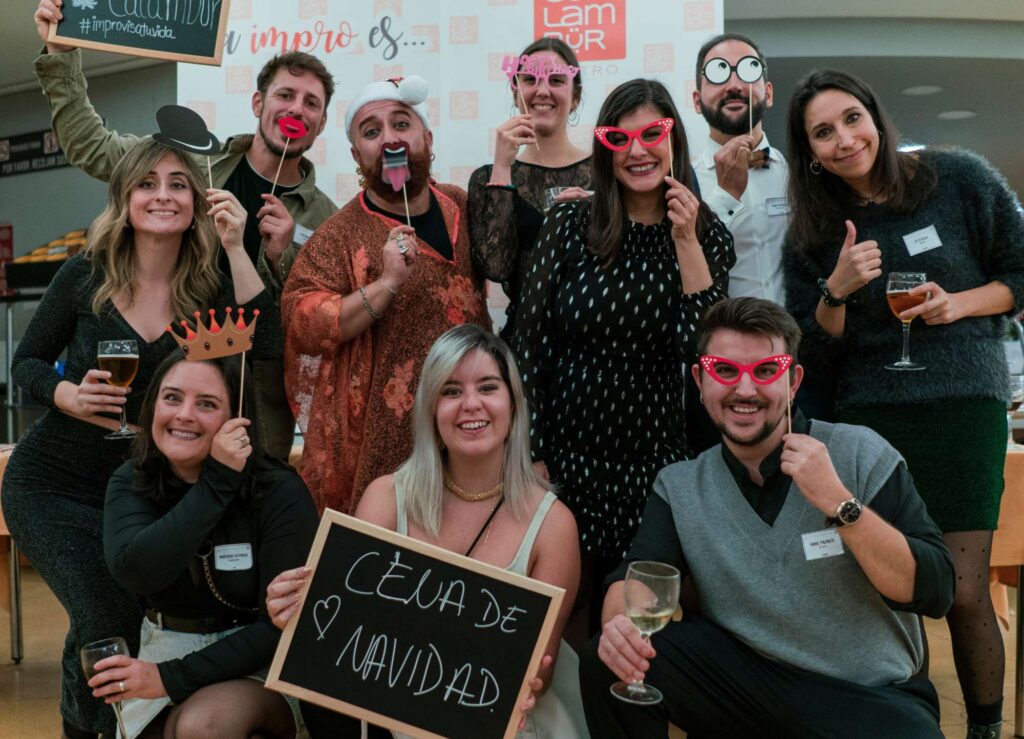 Cena de navidad Calambur Teatro 9